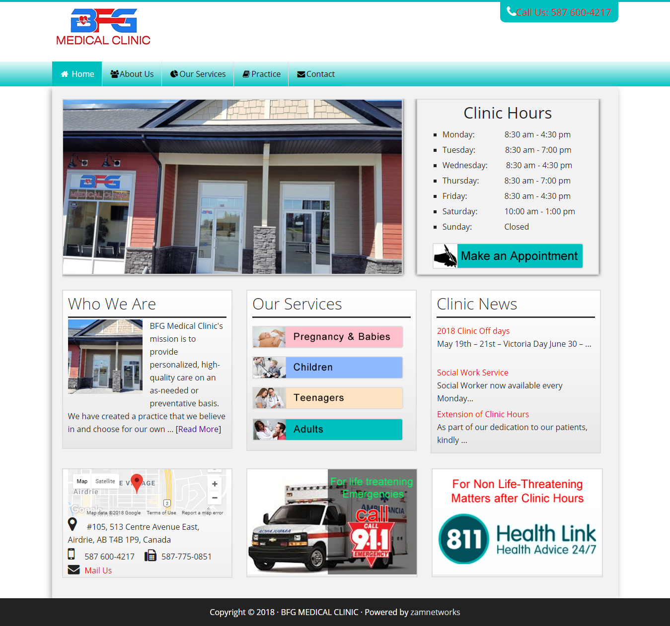 BFG MEDICAL CLINIC-landing-page