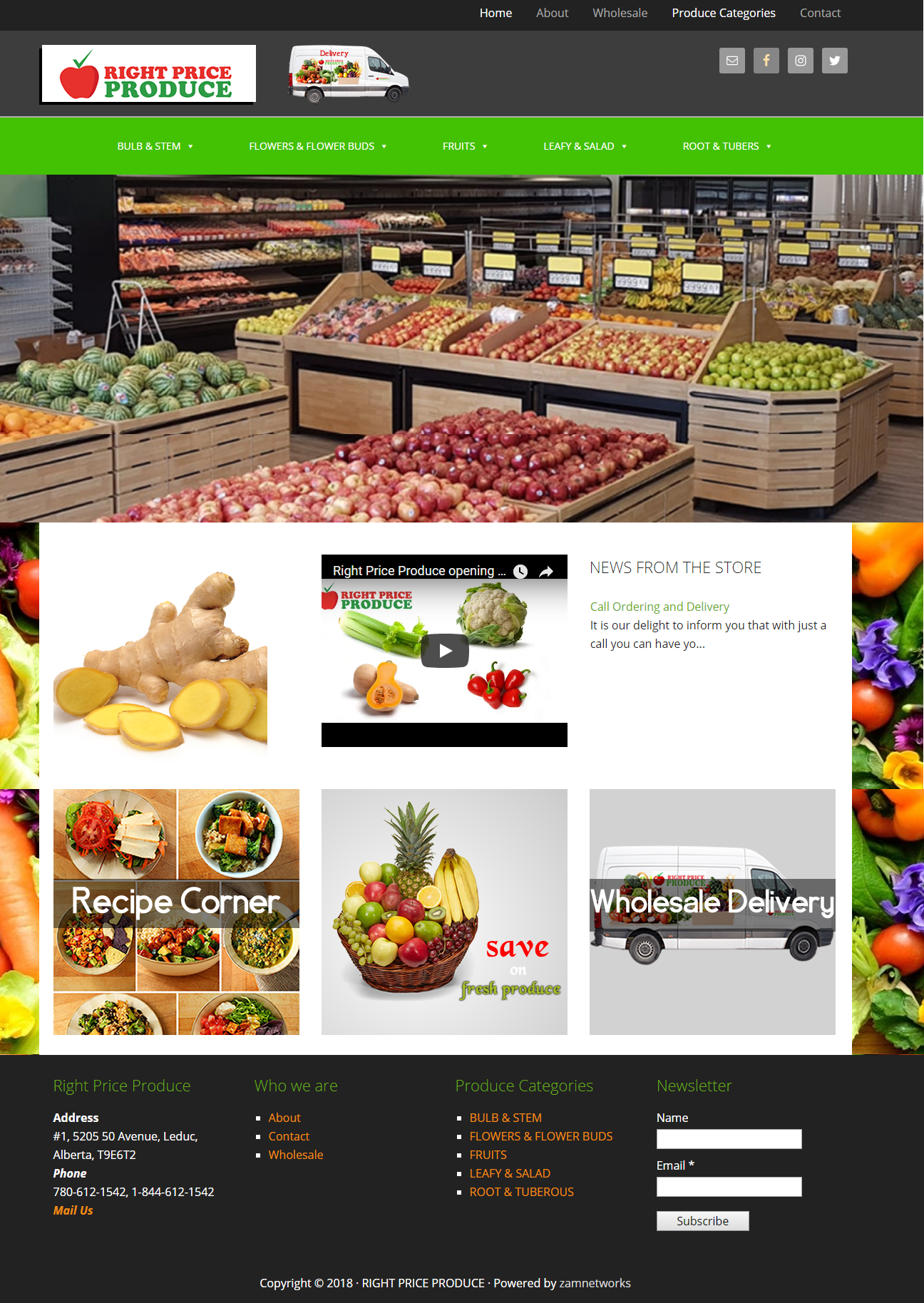 RIGHT PRICE PRODUCE-Landing Page